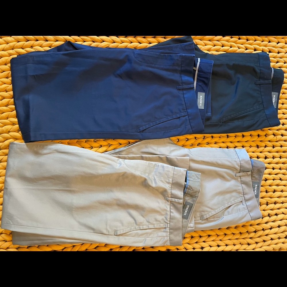 4 pairs bonobos weekend warrior pants- 35W